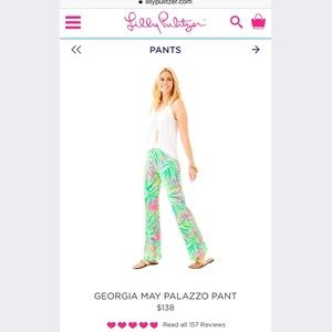 Lilly Pulitzer Georgia May palazzo pants